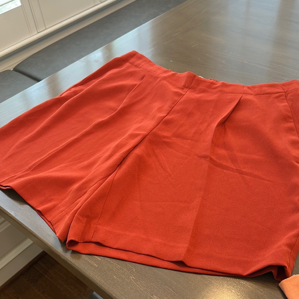Women's Red Shorts